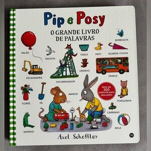 Pip e Posy Children's Book in Portuguese